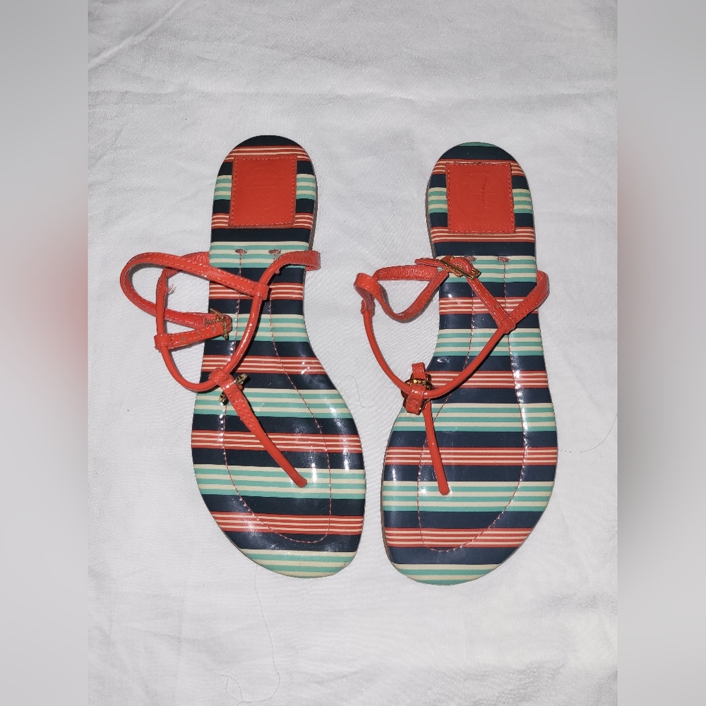 Tory Burch Sandals Used 7 - Picture 2 of 4